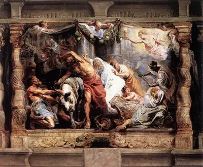 The Victory of Eucharistic Truth over Heresy Peter Paul Rubens